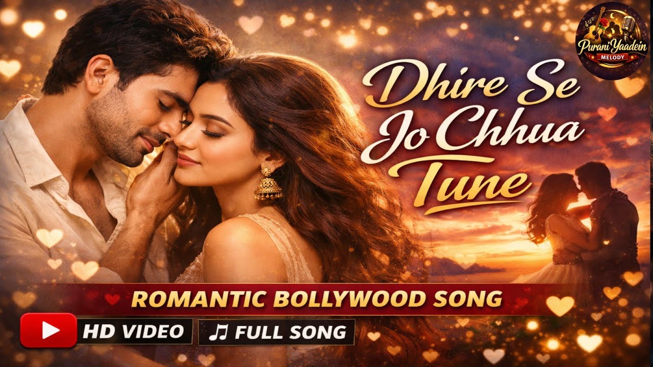 Dhire Se Jo Chhua Tune | Romantic Bollywood Song | Heart Touching Love Melody | Hindi Song
