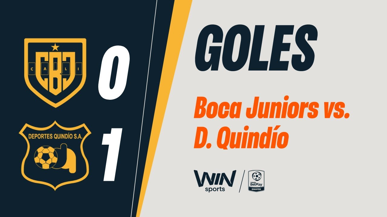Boca Juniors vs. Deportes Quind&iacute;o (goles) | Torneo BetPlay Dimayor 2026-1 | Fecha 1