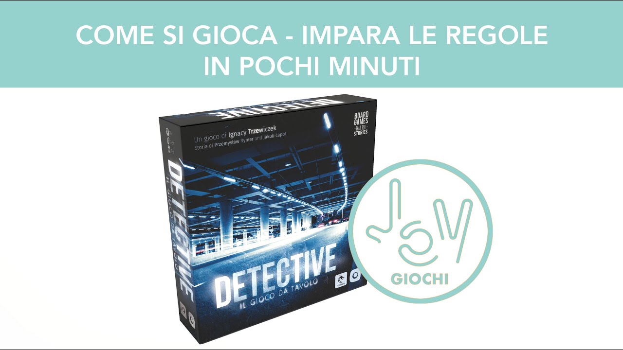 COME SI GIOCA - Detective sulla scena del crimine
