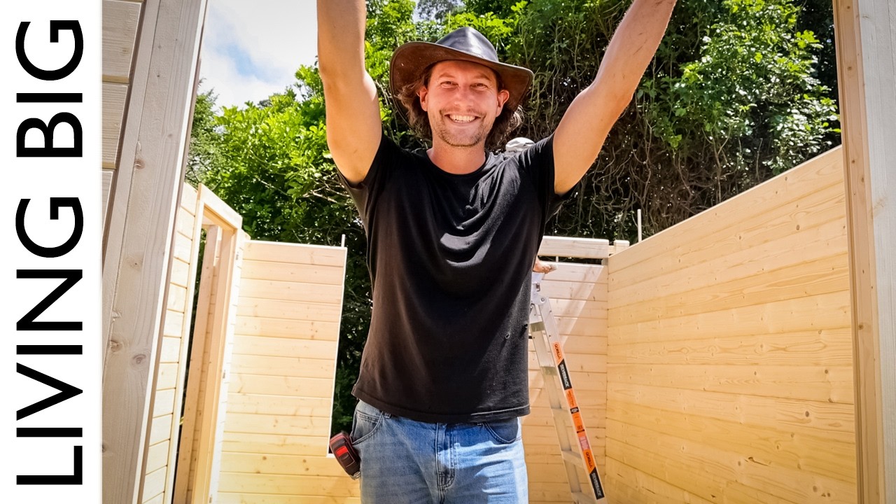 Start To Finish Cabin Build! From A Kitset Cabin To A Dream Getaway!