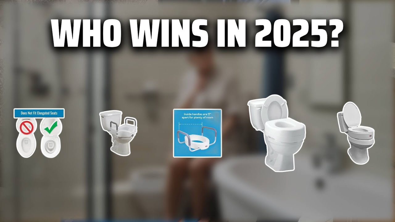 The Top 5 Best Raised Toilet Seats in 2025 - Must Watch Before Buying!