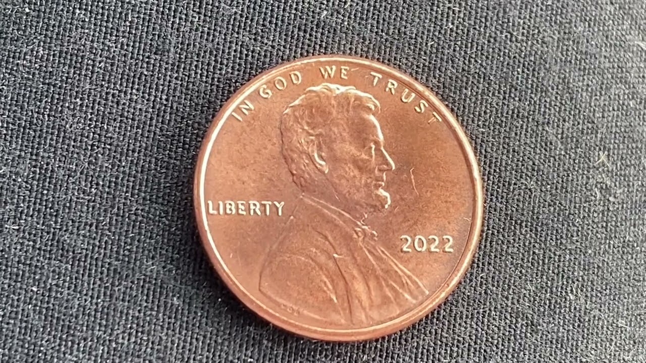 2022 LINCOLN SHIELD CENT: 3,129,200,000 MINTED
