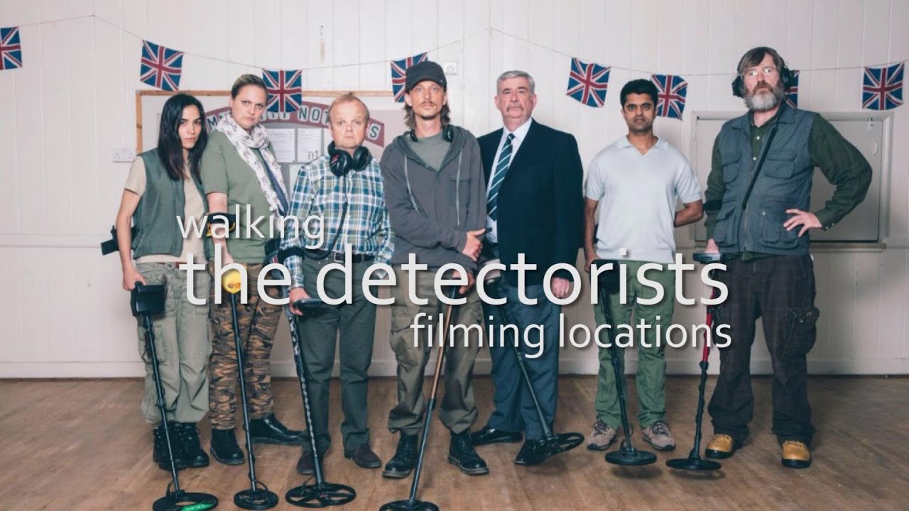 Detectorists Filming Locations - Framlingham, Suffolk - walking tour. McKenzie Crook comedy tv show