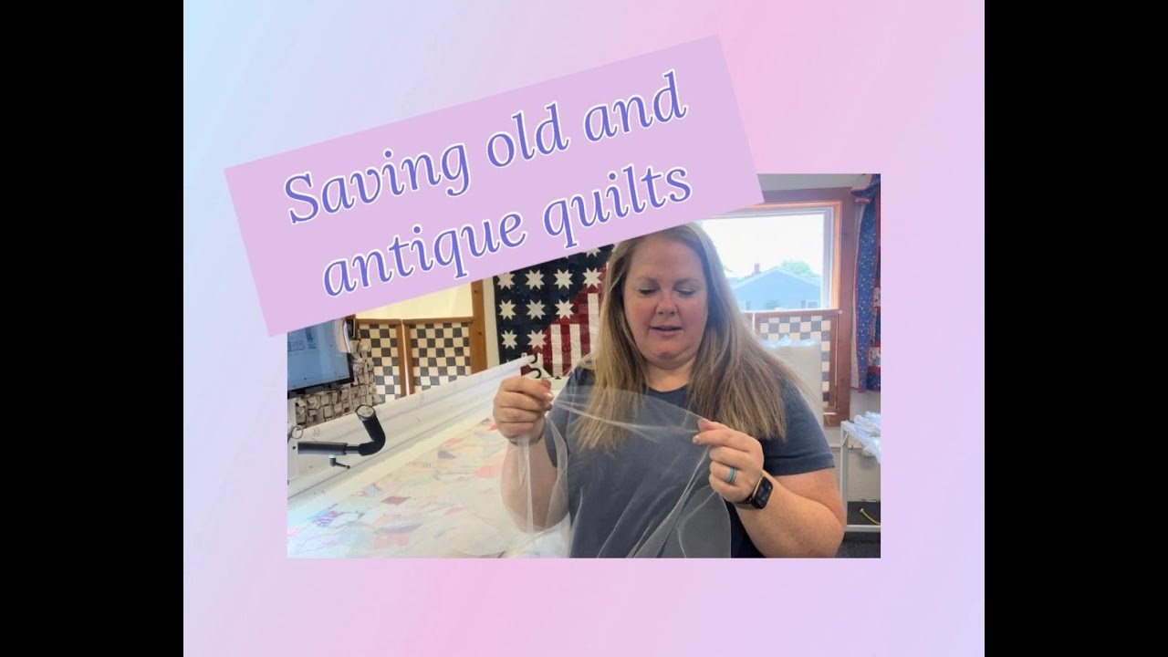 How to save an old or Antique quilt that seems to be beyond repair.