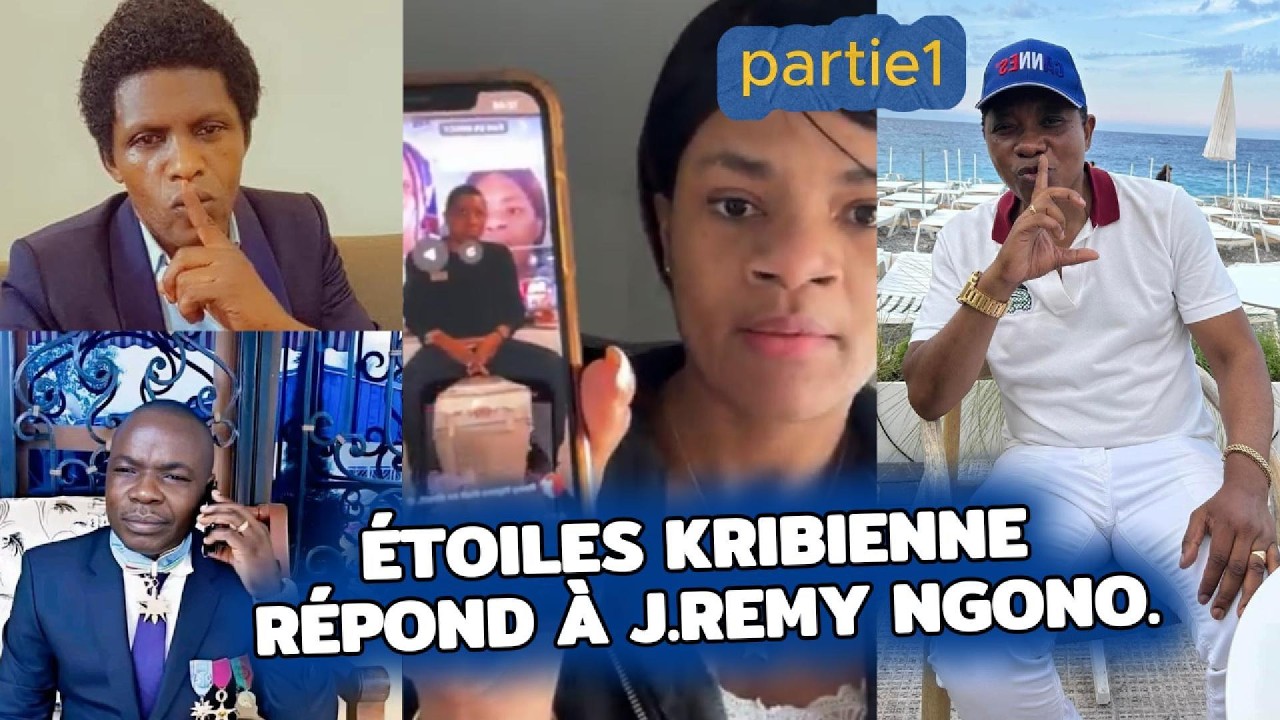 🛑🆘ÉTOILES KRIBIENNE LA TRℹ️BALISTES N0️⃣TOIRE😁😁 DÉPOSE J. RÉMY NGONO AU CARREFOUR .