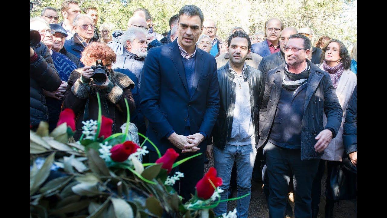 Sánchez presenta una propuesta de reforma de la Ley de Memoria Histórica para “mejorarla”