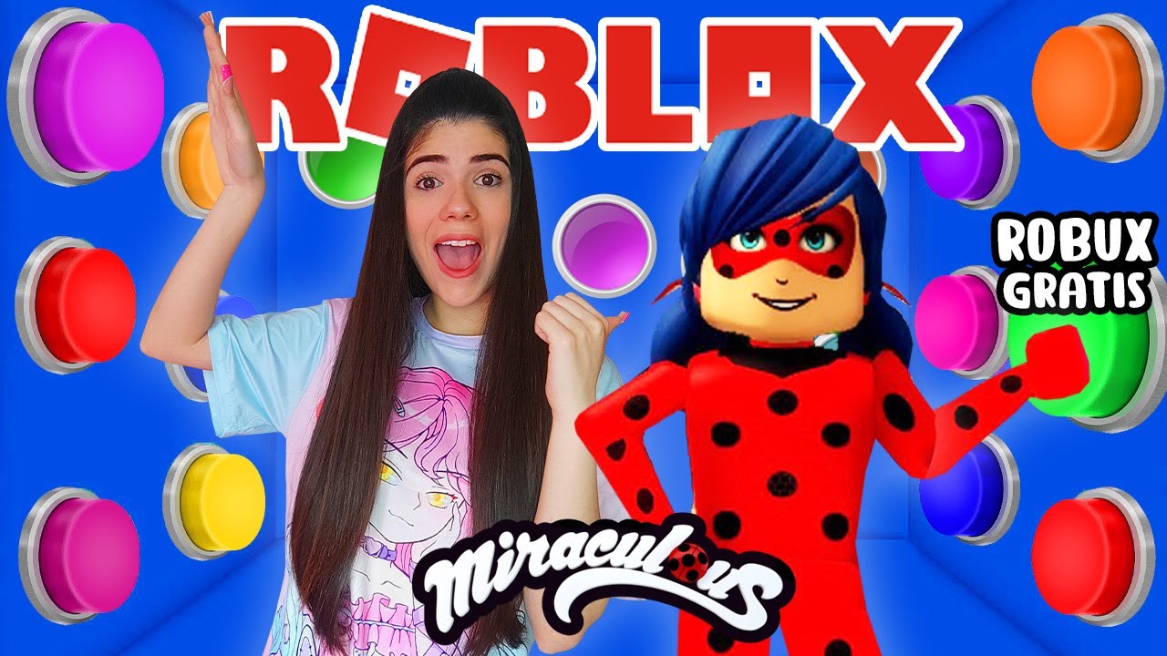 100 BOTONES misteriosos de MIRACULOUS en ROBLOX😻😲 | Ani Cat😻