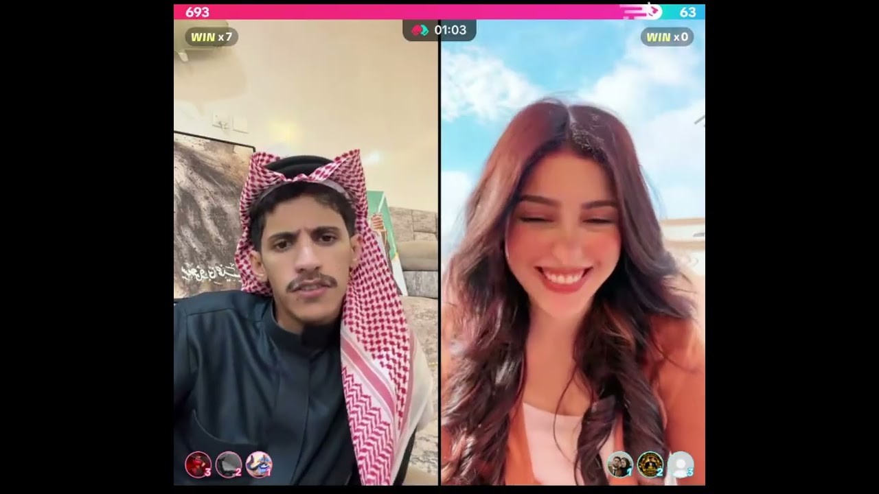 سعود بن خميس مقلب جزائرية مصدومة من المتابعين و تنصدم من الصوت