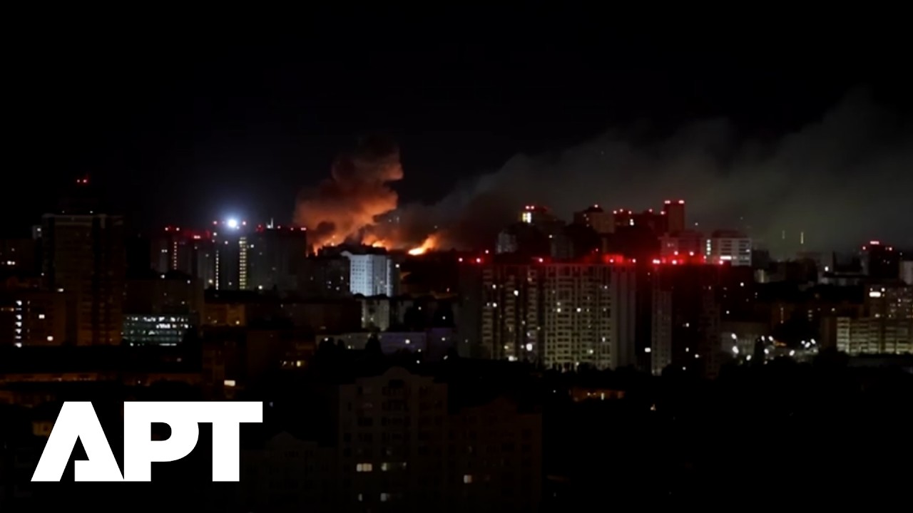 Kyiv Under Attack: Russian Ballistic Missiles Kill One, Leave Buildings Burning | APT