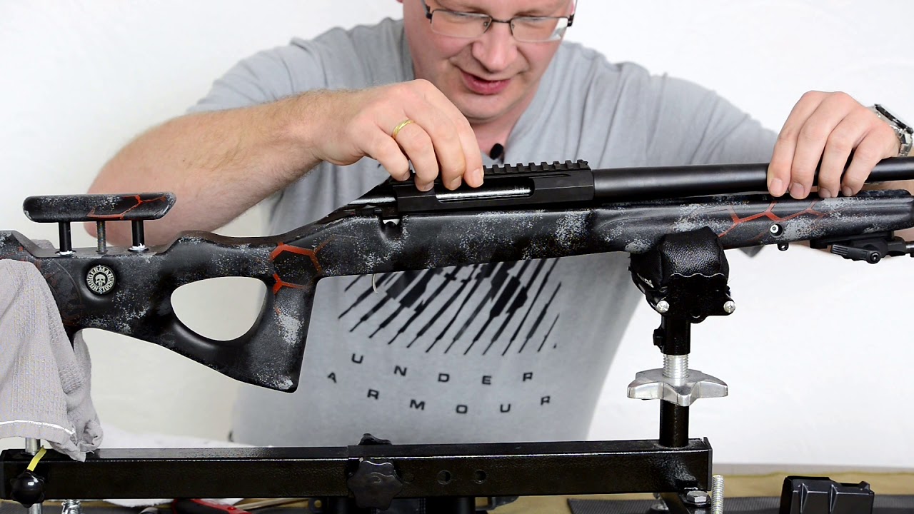 German Gun Stock Schaft montieren