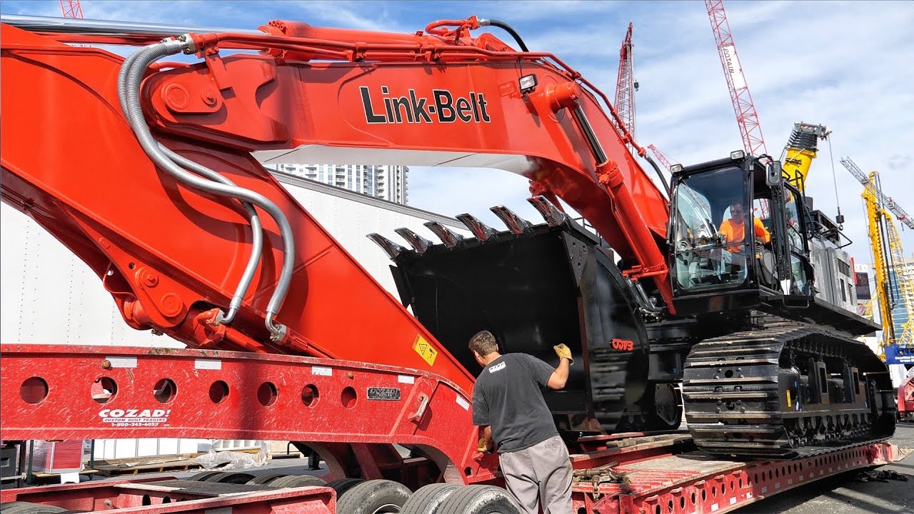 Link-Belt's Largest Excavator Leaving CONEXPO  2020
