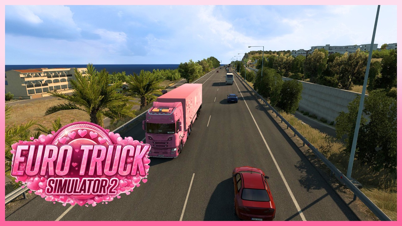 Hearts in Bloom Event. Euro Truck Simulator 2