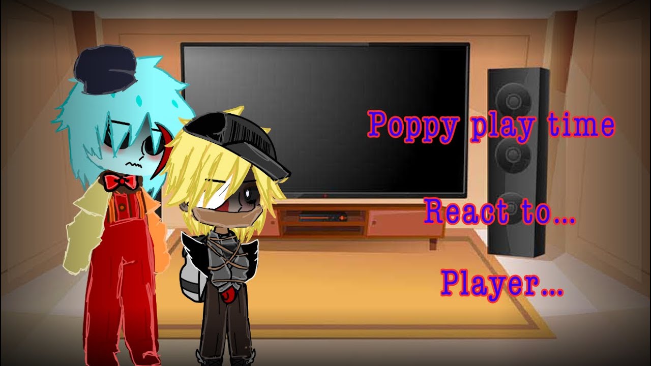 Poppy play time react to player and…#poppy #player #playtime #video #poppy #gameplay