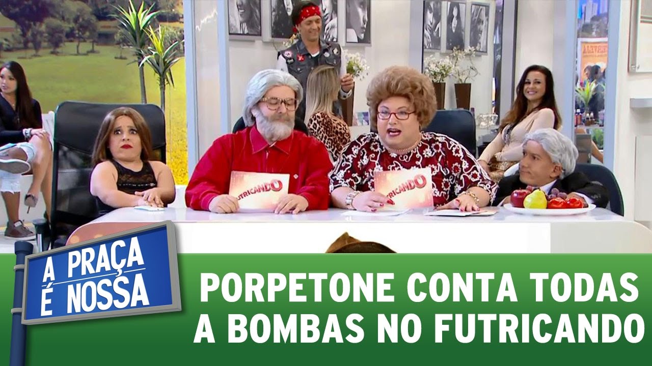 Porpetone conta todas a bombas no Futricando | A Pra&ccedil;a &Eacute; Nossa   (18/05/17)