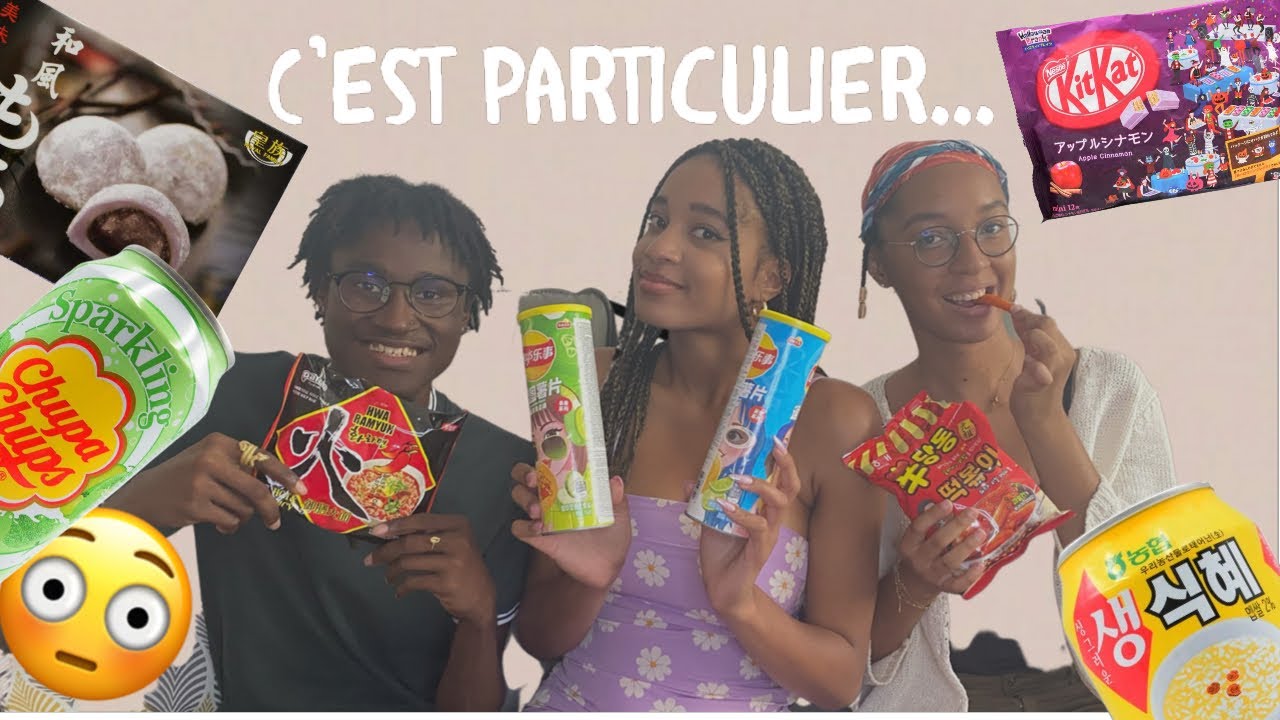 ON TEST DES SNACKS ASIATIQUES !