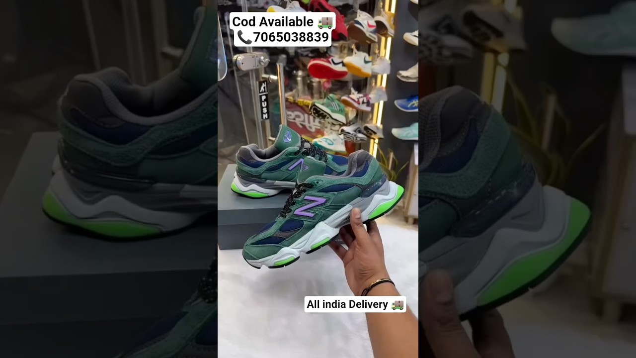 New Balance 9060 Green Sneaker 