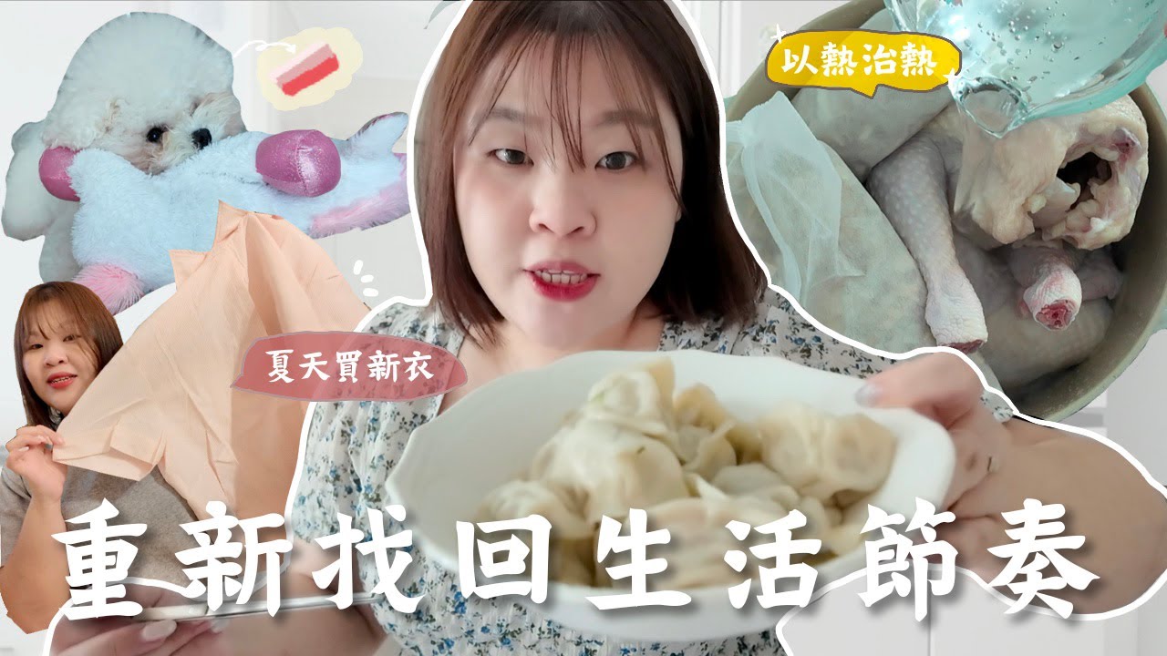 韓國上班族日常！在韓國都那裡買衣服？找到台灣味水餃🥟 以熱治熱的蔘雞湯🐔家裡來了另一隻毛小孩🐶 l Cher is chercher