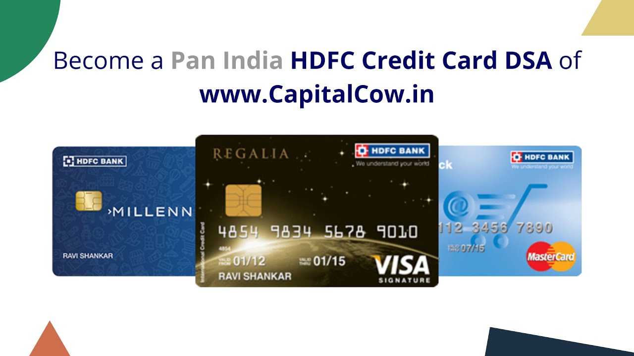 HDFC Bank Credit Card DSA in Pan India | HDFC Bank क्रेडिट कार्ड का DSA लेकर पैसे कमाएं | HDFC DSA