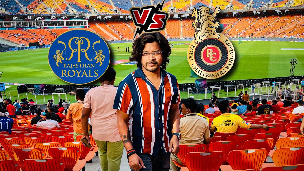 RR vs RCB IPL 2022 Live Match Vlog In Ahmedabad | Narendra Modi Stadium | Virat KolhlivsSanju Samson