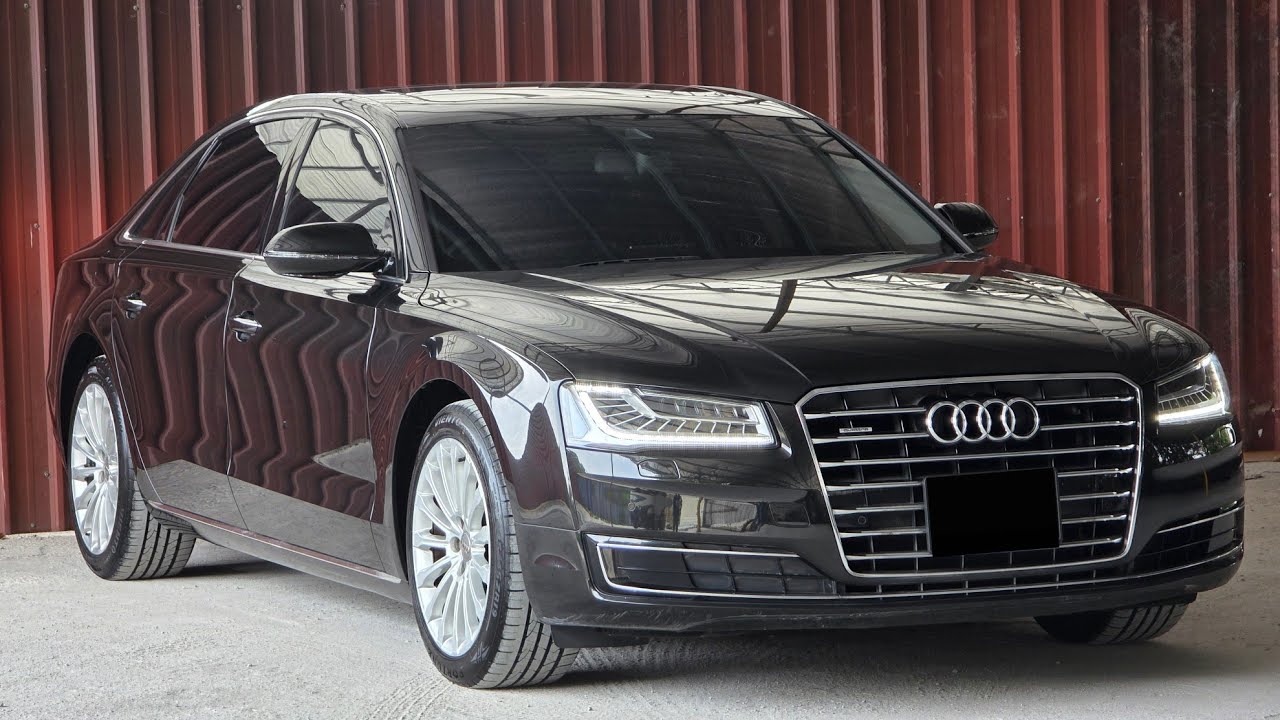 【WALK AROUND】(PLATE NO. RETAINED) 2014/2015 CBU Audi A8L 3.0 (A) TFSI QUATTRO (2xk KM ONLY)