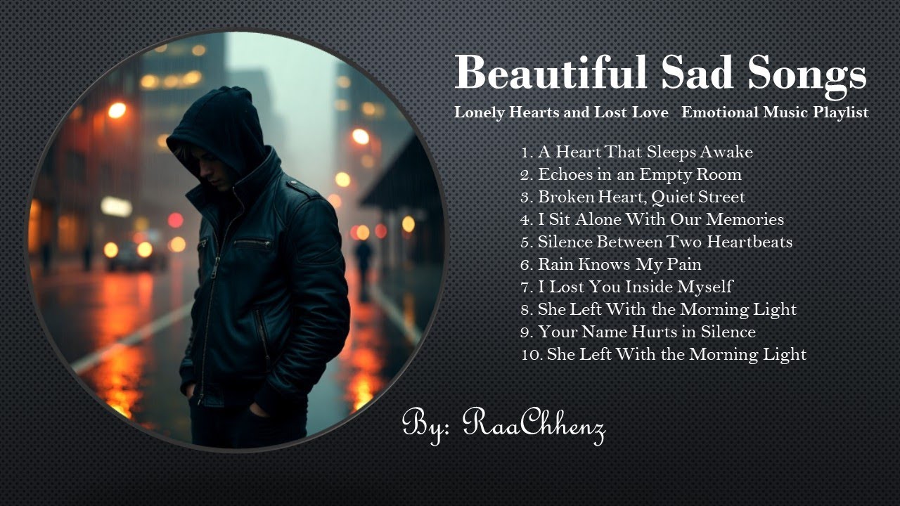 Beautiful Sad Songs Alone in Silence  for Late Night Reflection