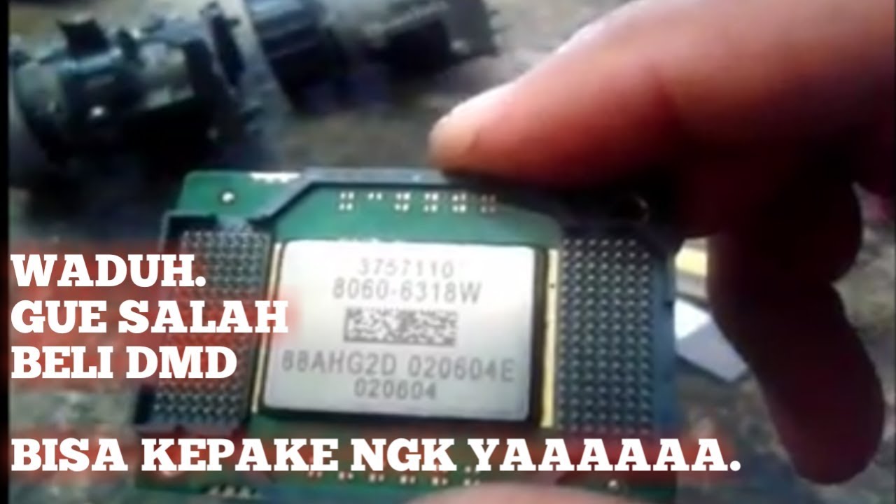 CARA GANTI DMD PROYEKTOR ACER 1160