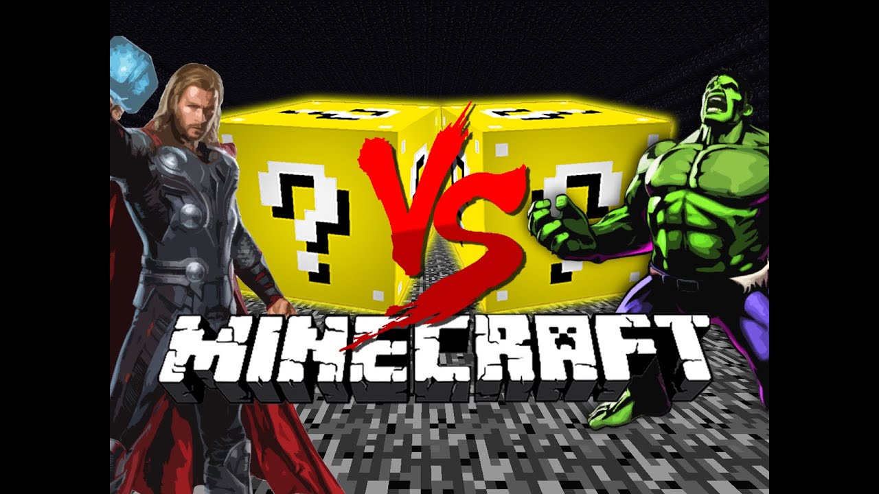 Minecraft: LUCKY BLOCK CHALLENGE | SUPER HEROES