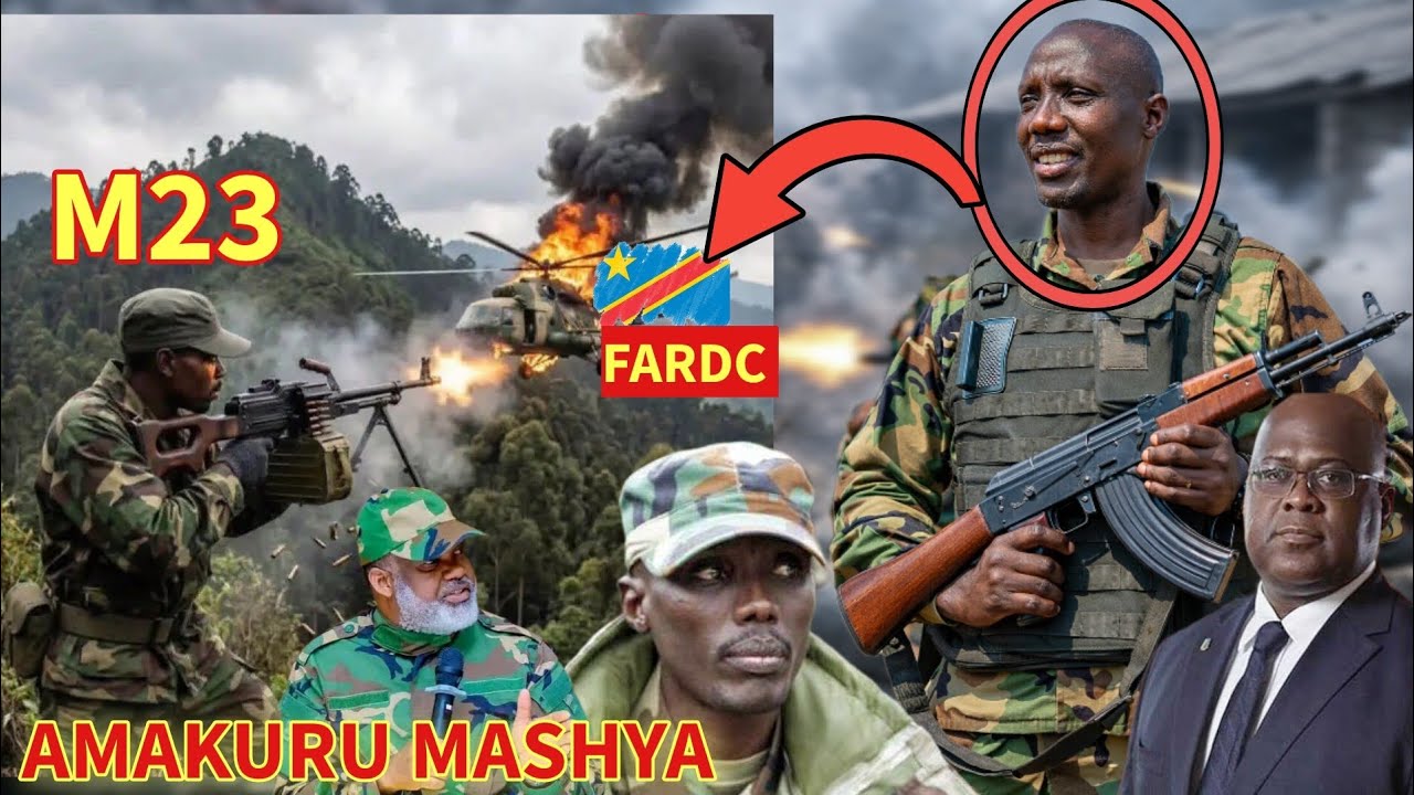 AMAKURU MASHYA 🇨🇩 M23 IRASHE INDEGE YA FARDC BIHINDUYE ISURA 