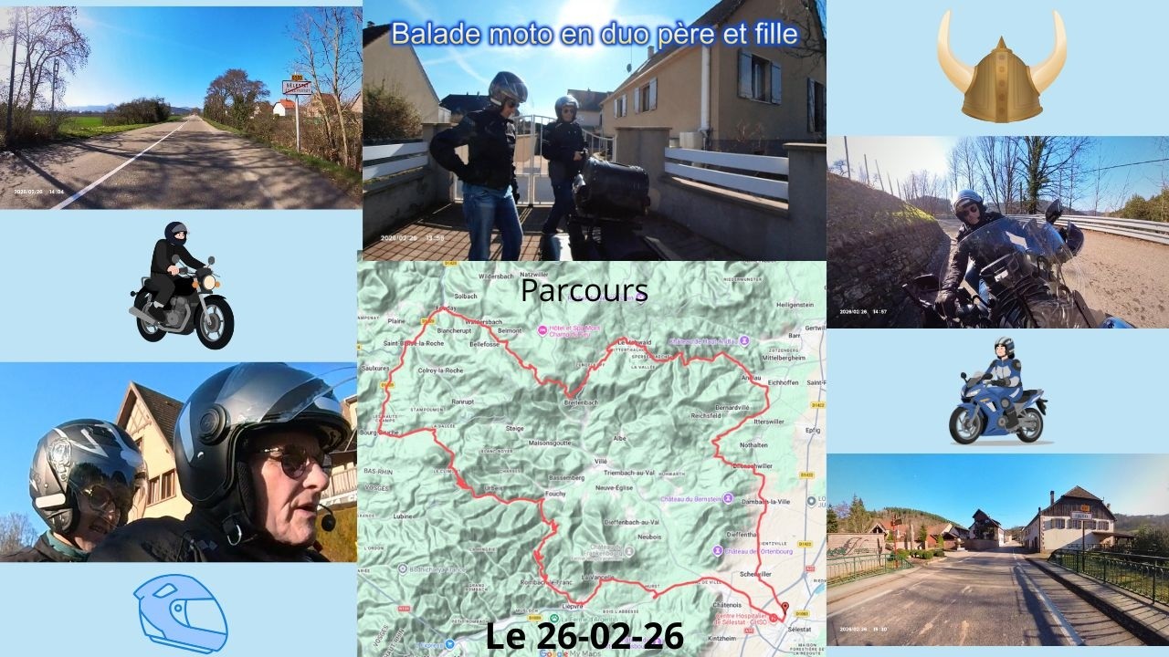 26-02-26 Balade en moto en duo pére et fille
