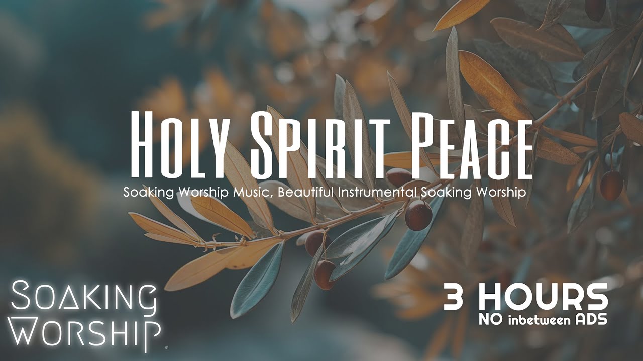 3 Hours Soaking in His Presence ✝️ Instrumental Worship Music No Ads | Holy Spirit Peace