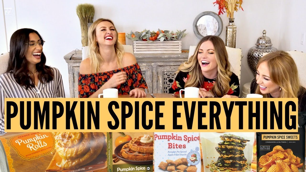 PUMPKIN SPICE VEGAN TASTE TEST!