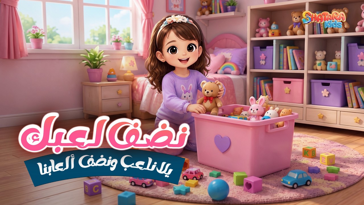 أغنية نضف لعبك للأطفال | Clean Up Clean Up