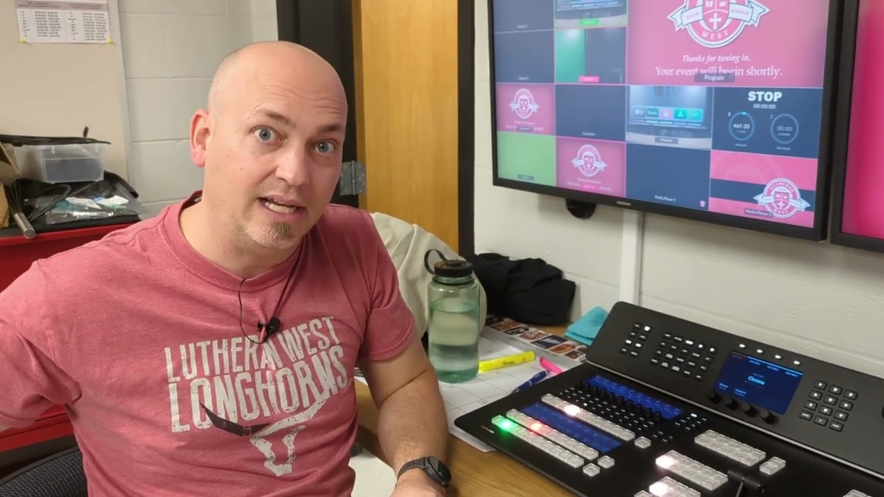 Broadcast Room ATEM Switcher
