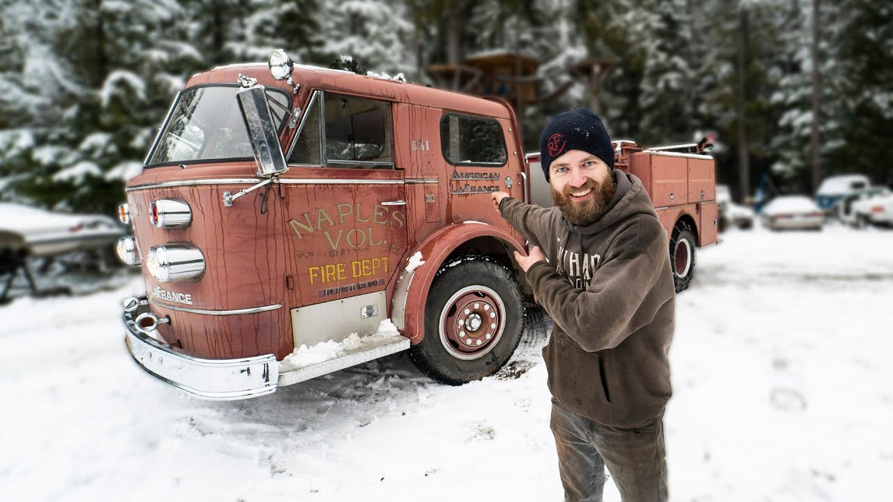 We Bought A Fire Truck! Ultimate Toy Hauler Build?