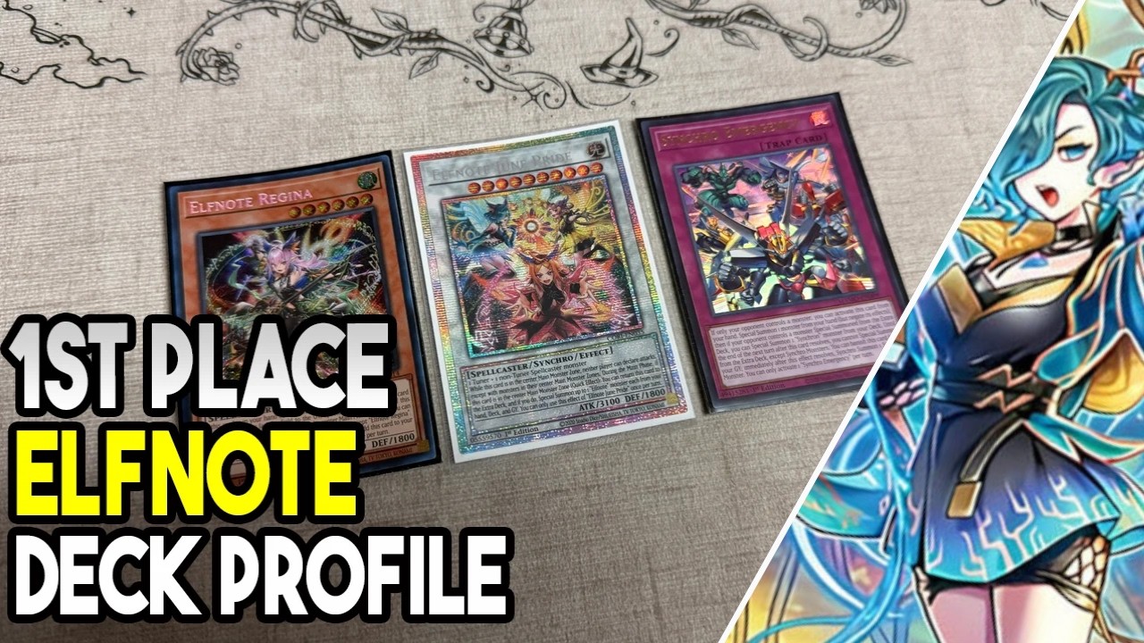 Профиль колоды Elfnote, занявшей 1-е место | Yu-Gi-Oh!