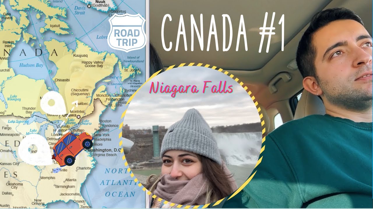 Amerika'dan Kanada'ya mini road trip | BU ŞELALE ŞAKA MI | vlog#1
