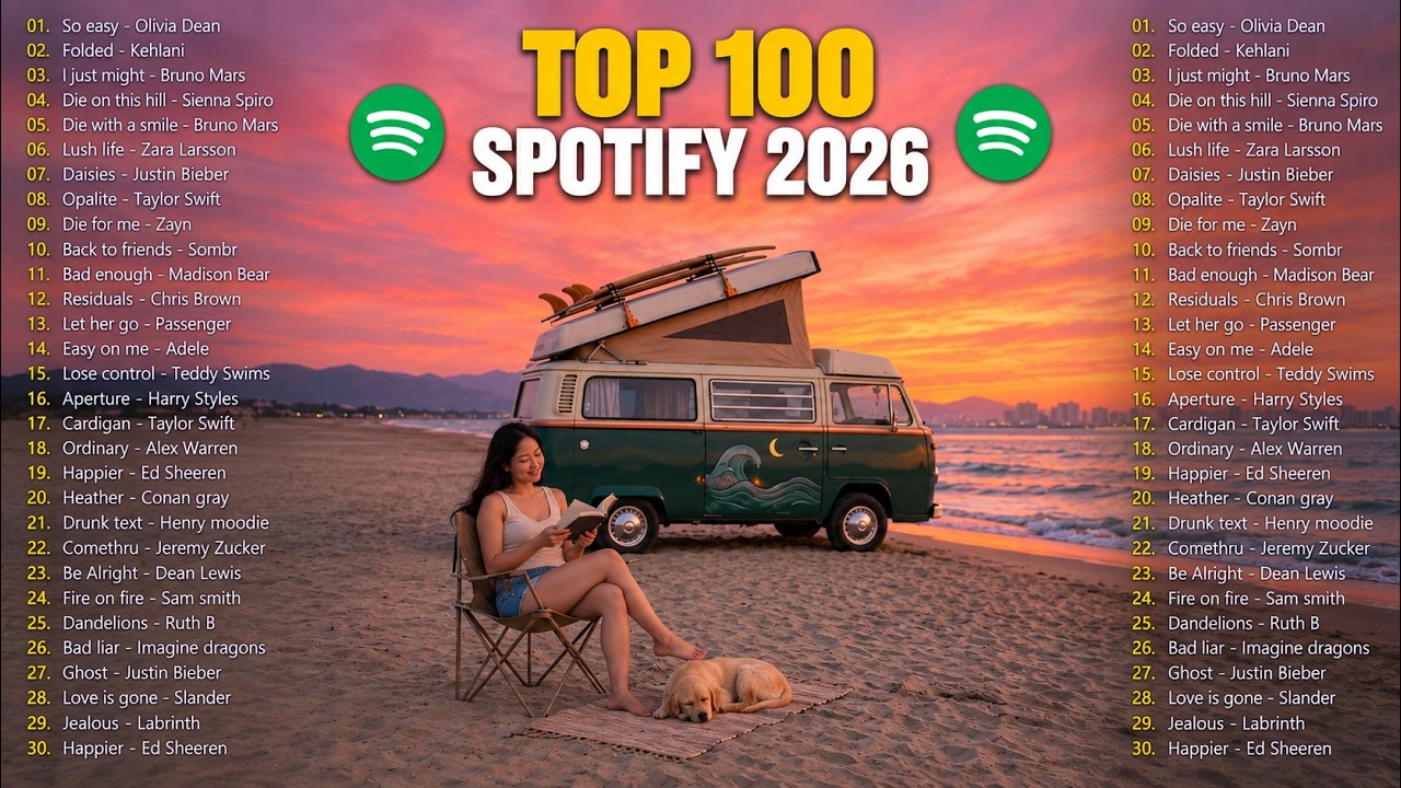 Top Trending 100 Music Spotify 2026 🟢 Positive September 🍂 Chill English Songs | Best TikTok Hits