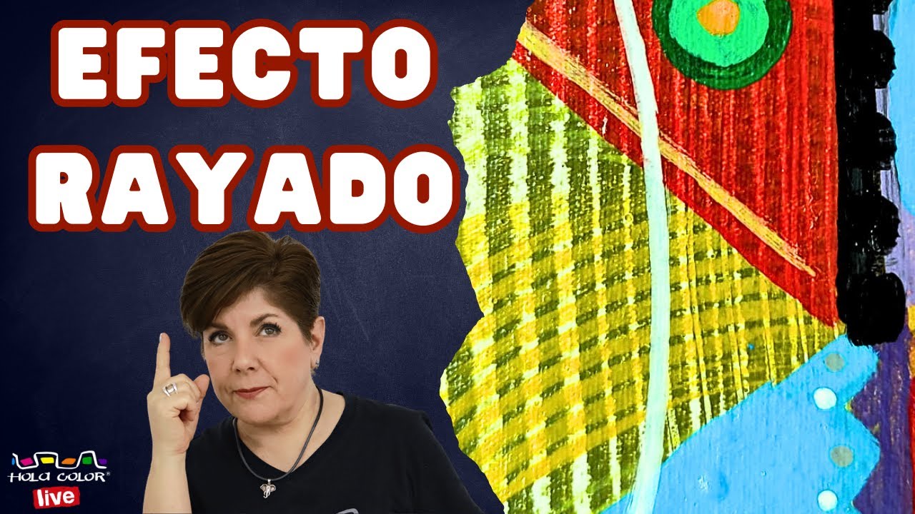 🌈 Efectos increíbles con Espátulas Dentadas- Hola Color LIVE