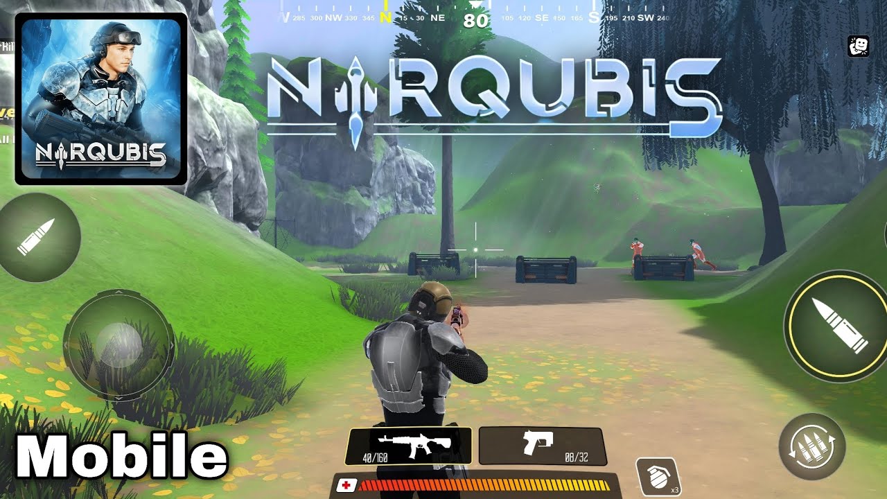 Narqubis multiplayer shooter Android game play with 60 fps - lettest multiplayer shooter game