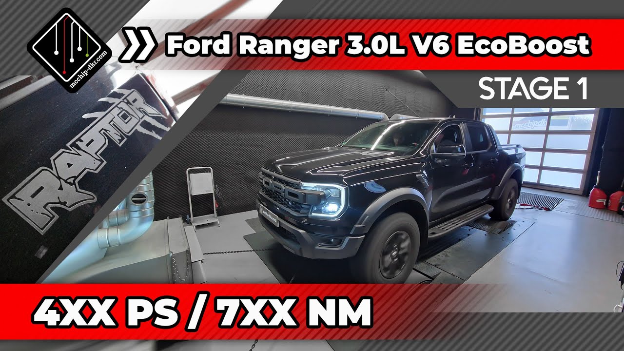 Ford Ranger Raptor 3.0 EcoBoost | Stage 1 | 70-170 km/h | mcchip-dkr