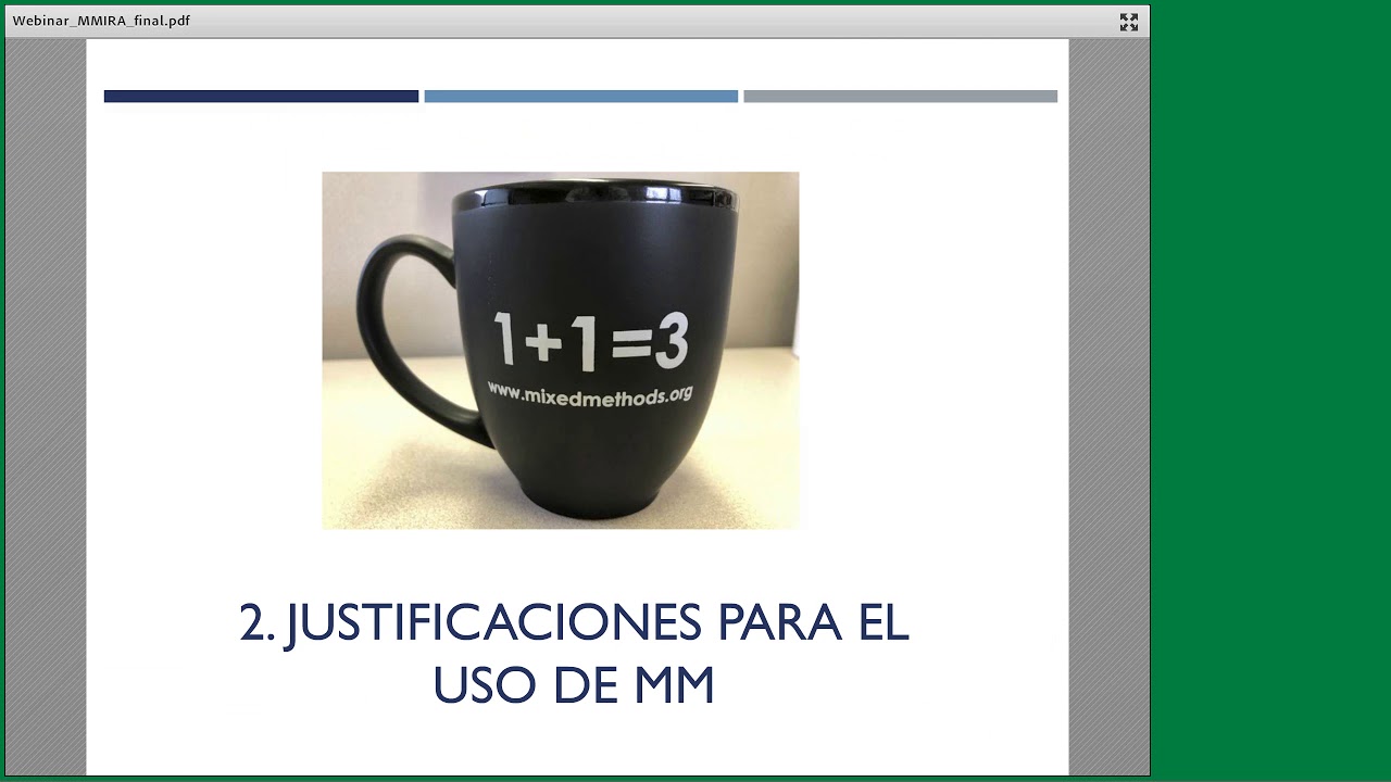Una introducción a la investigación con métodos mixtos