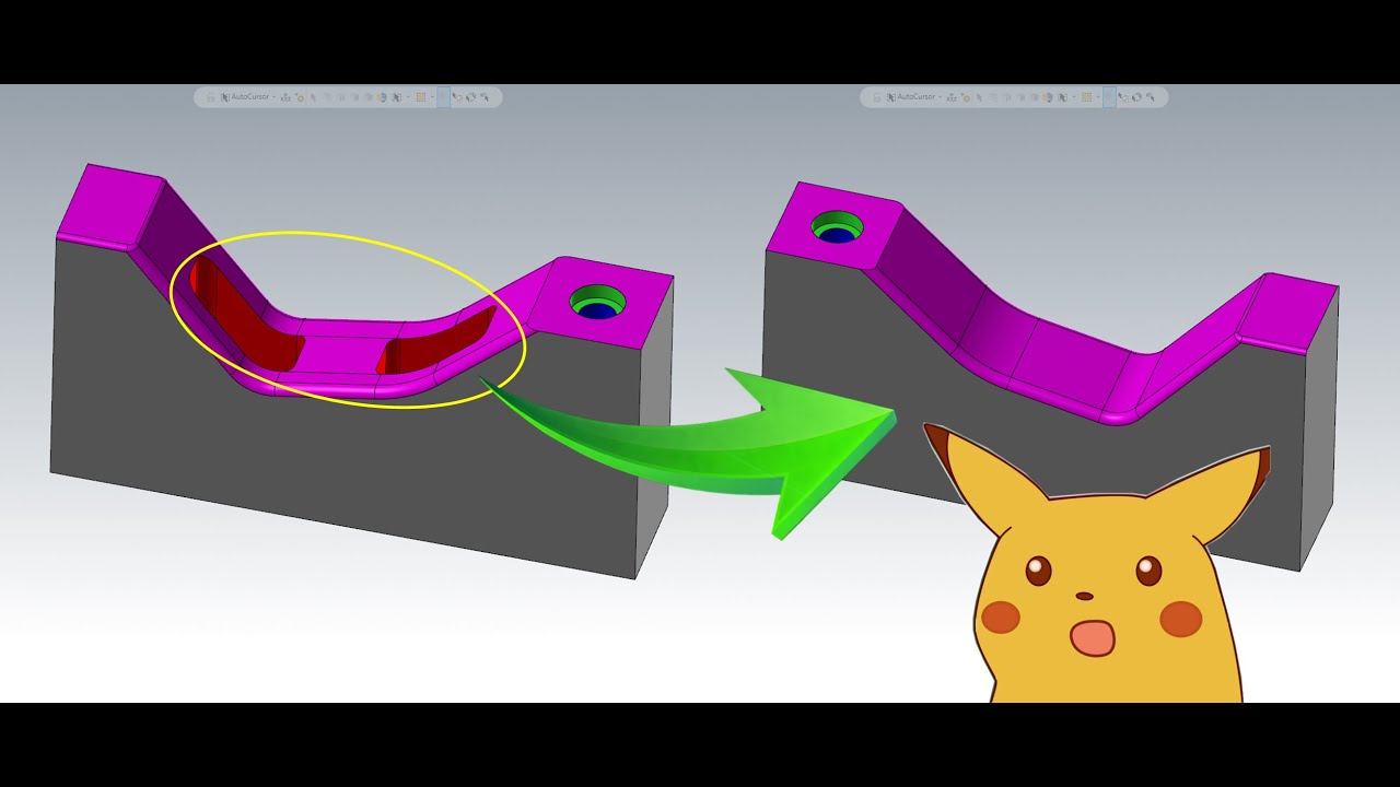 Mastercam modificación de diseño y mecanizado