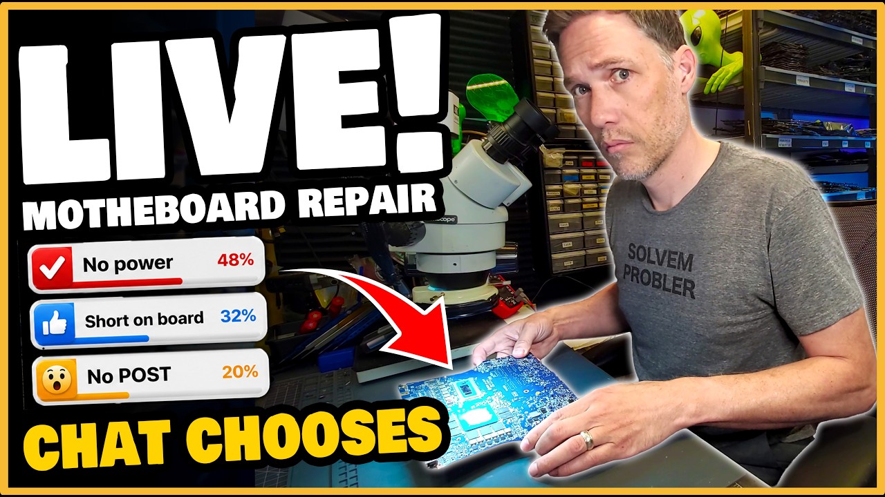 Live Motherboard Repair? Is That Even Possible?
