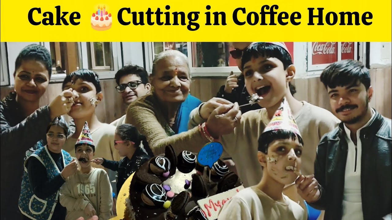 🎂 Cake Cutting Vlog l Coffee Home Connaught Place @souravjvlogs 