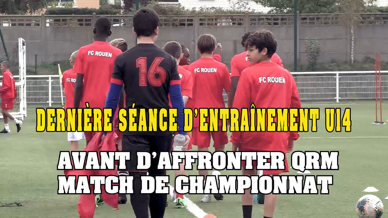 DERNIÈRE SÉANCE D'ENTRAÎNEMENT AVANT MATCH CONTRE QRM