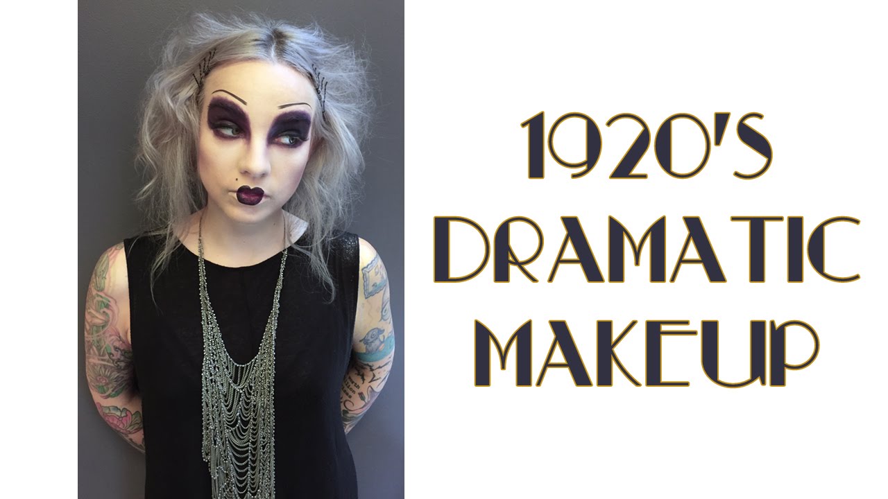 1920's Dramatic MakeUp at Volume Hair Studio, Philadelphia