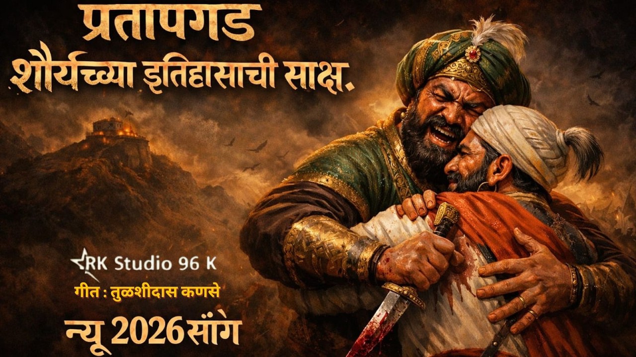 प्रतापगड  शौर्याच्या इतिहासाची साक्ष 🚩 | Shivaji Maharaj Song 2026