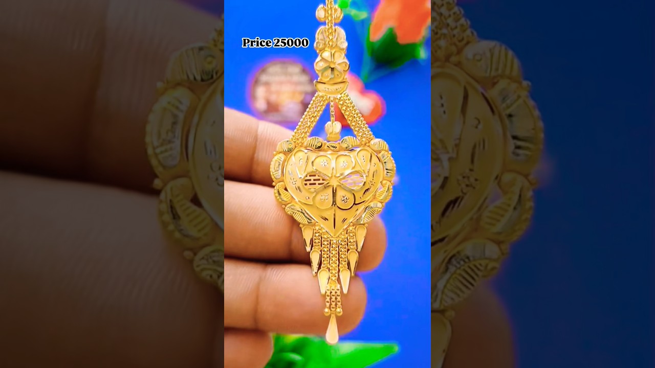 trending gold maang tikka weight with price👌।#goldjewellery #maangtikka #gold #trending #shorts