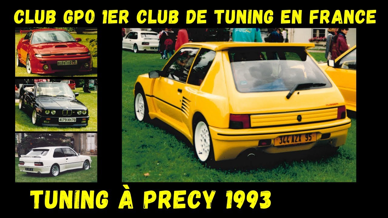 Tuning à Précy 1993 5ème Exposition du Club GPO : AC SCHNITZER, DIMMA, ATK, BREYTON, RUGGERI, PAM...