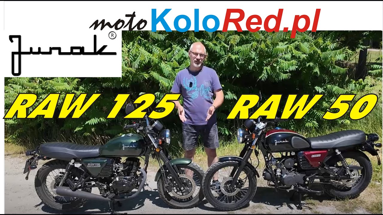 Junak RAW 50 vs RAW 125